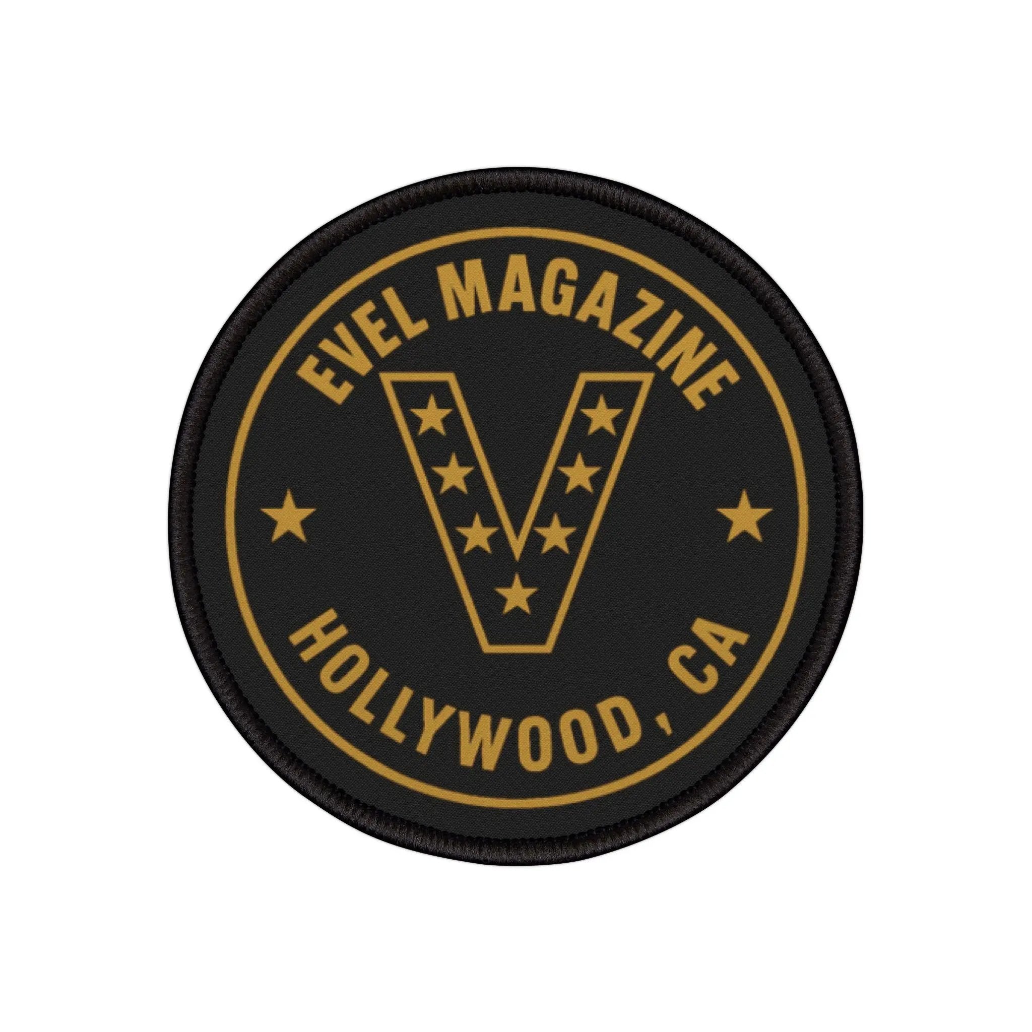 EVEL Magazine Iron-On Patch