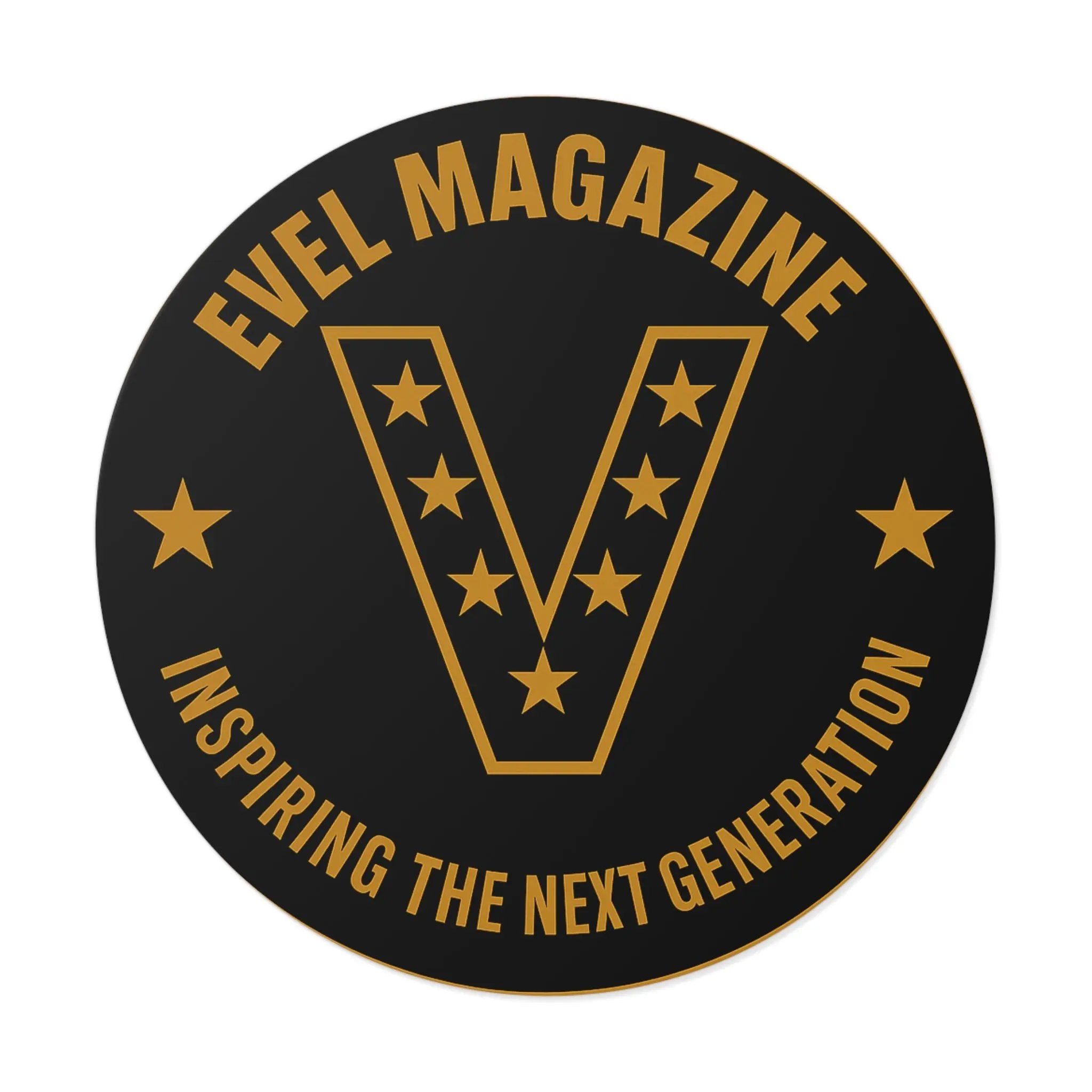 EVEL Magazine Vinyl Sticker